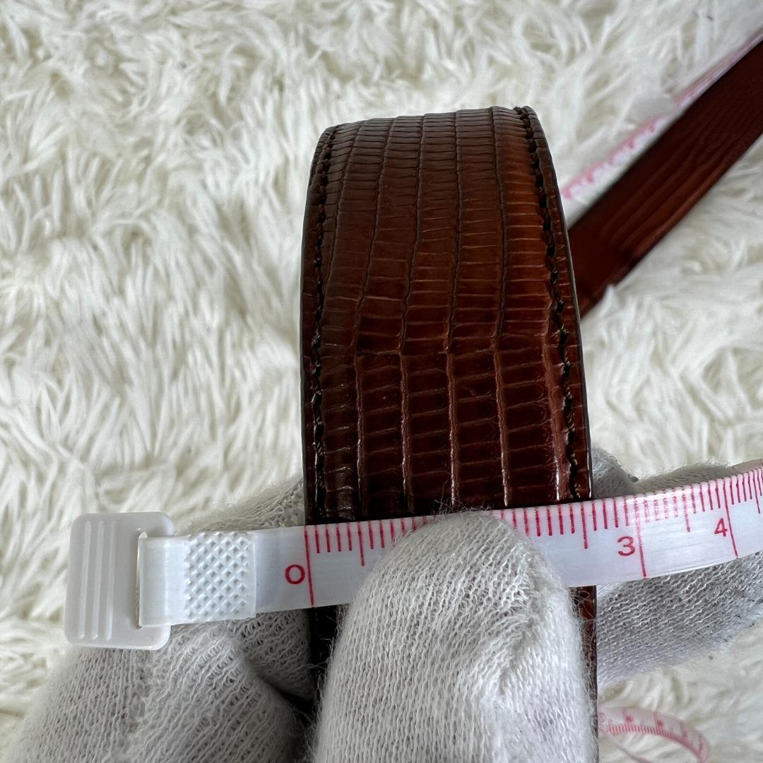 ブルネロクチネリ　カーフベルト　銀800バックル シルバー Silver