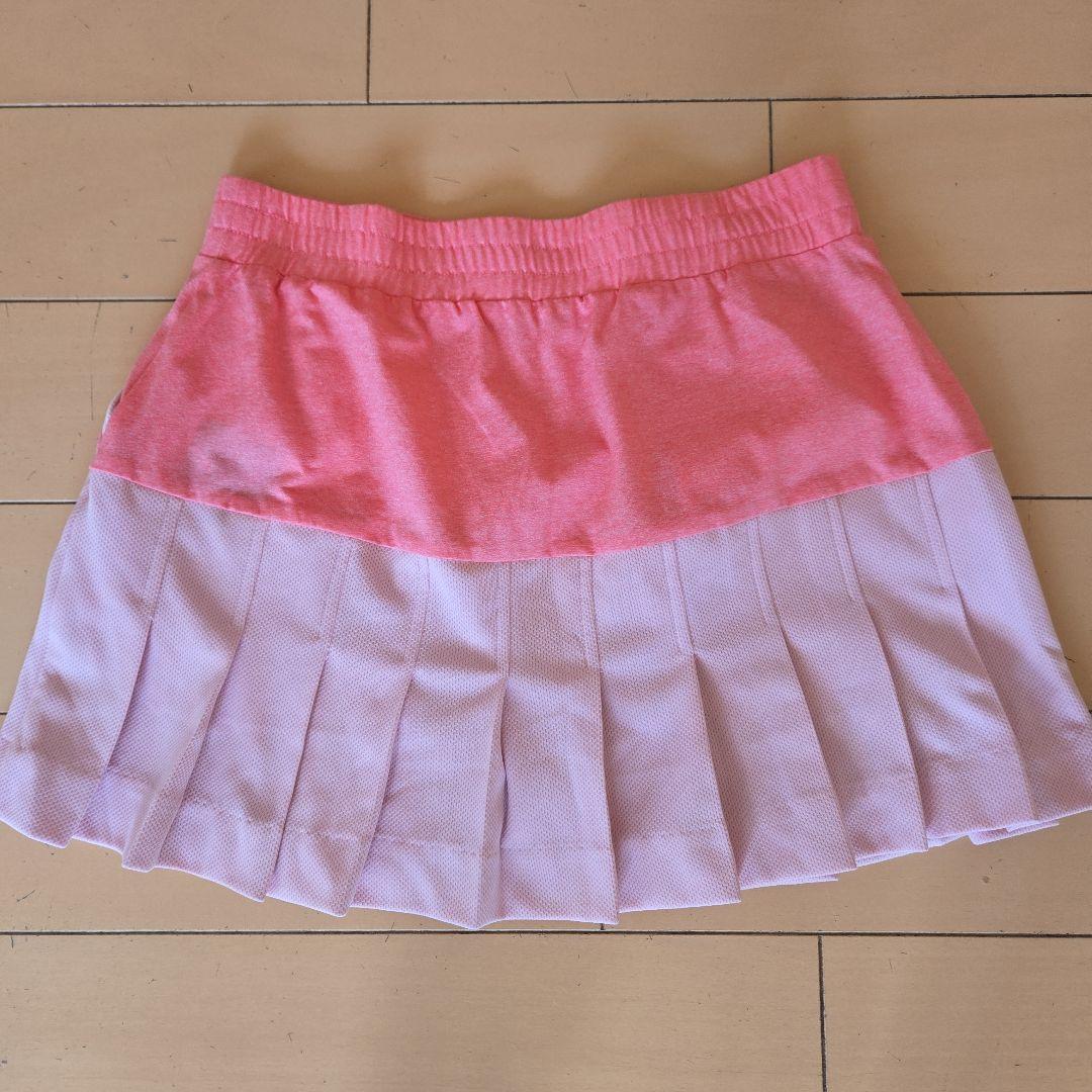 ★お買得★Admiral テニススコートセット ホワイト・ピンク　Mサイズ