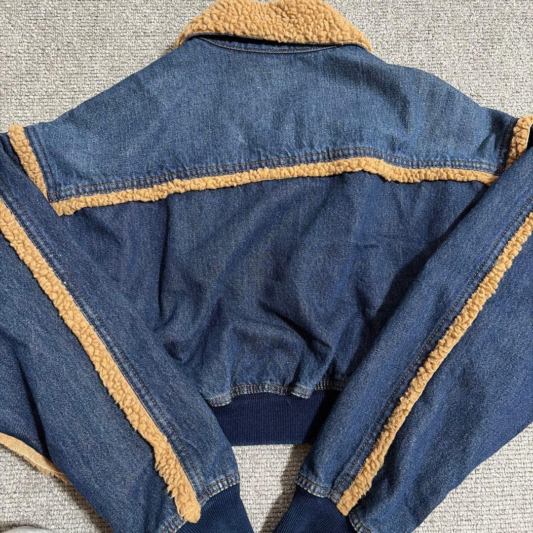 最終値下げ✨ 美品 人気 EVRIS エヴリス デニムボアブルゾン セットアップ