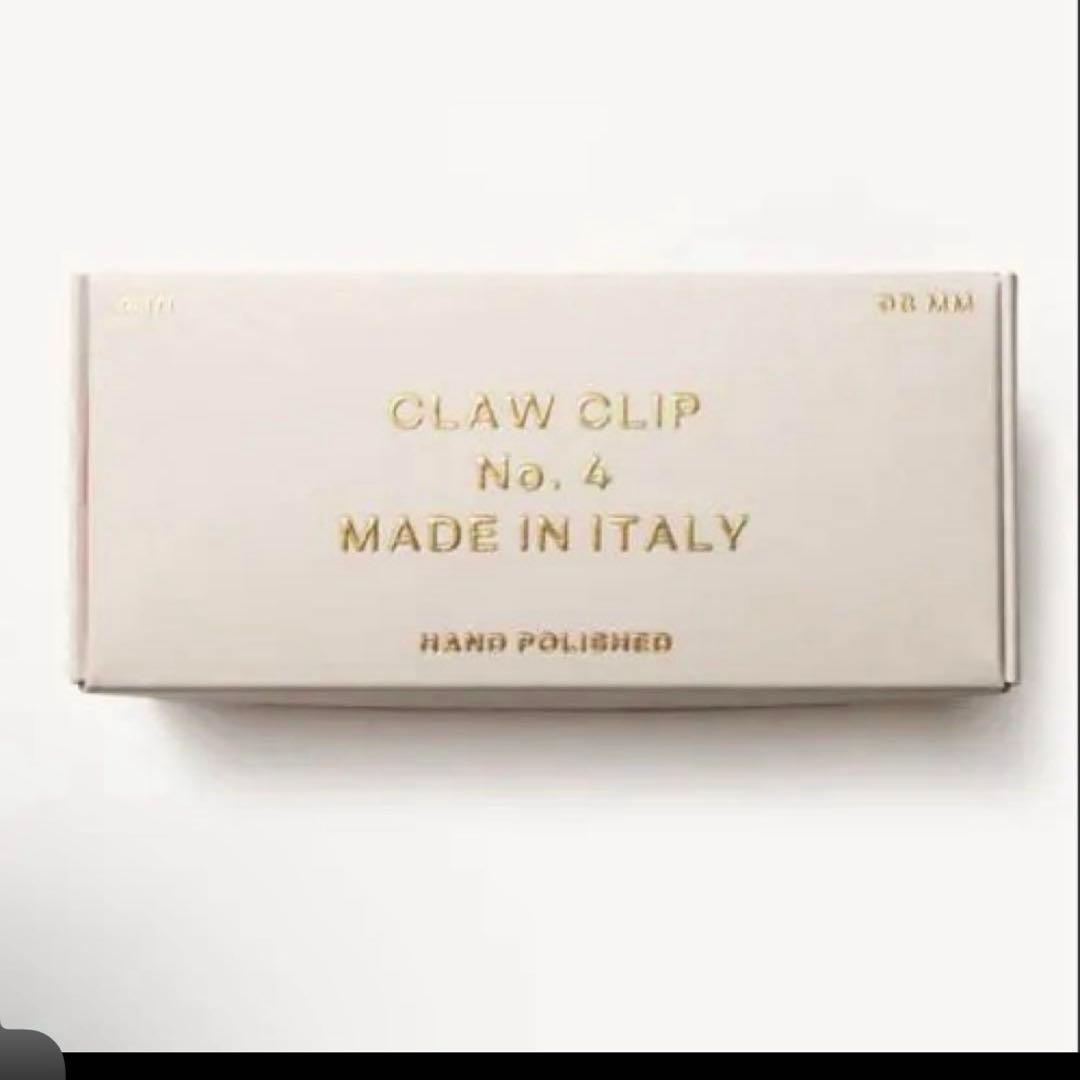 新品　undo ヘアクリップ　　BLACK ブラック　イタリア