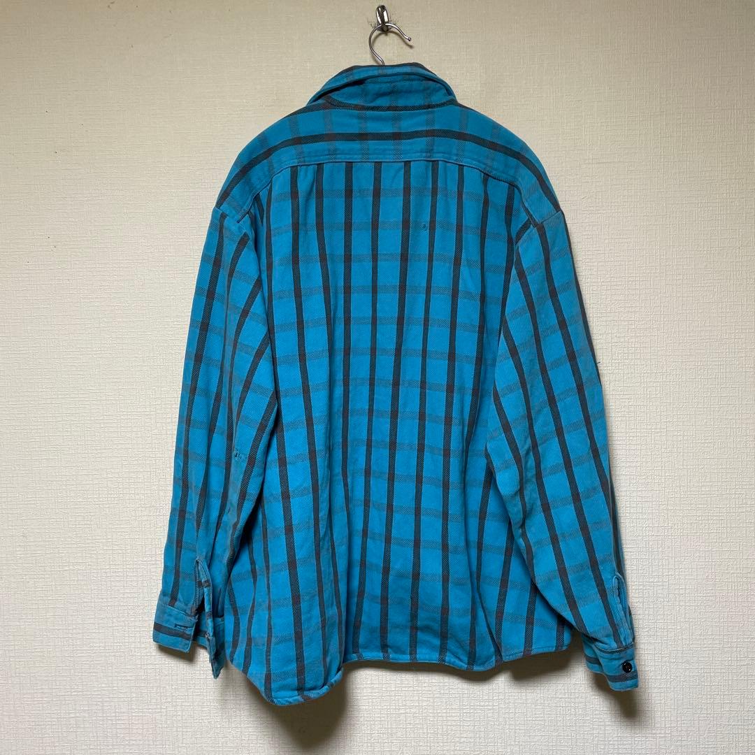 80s FIVE BROTHER USA製 ネルシャツ　チェック