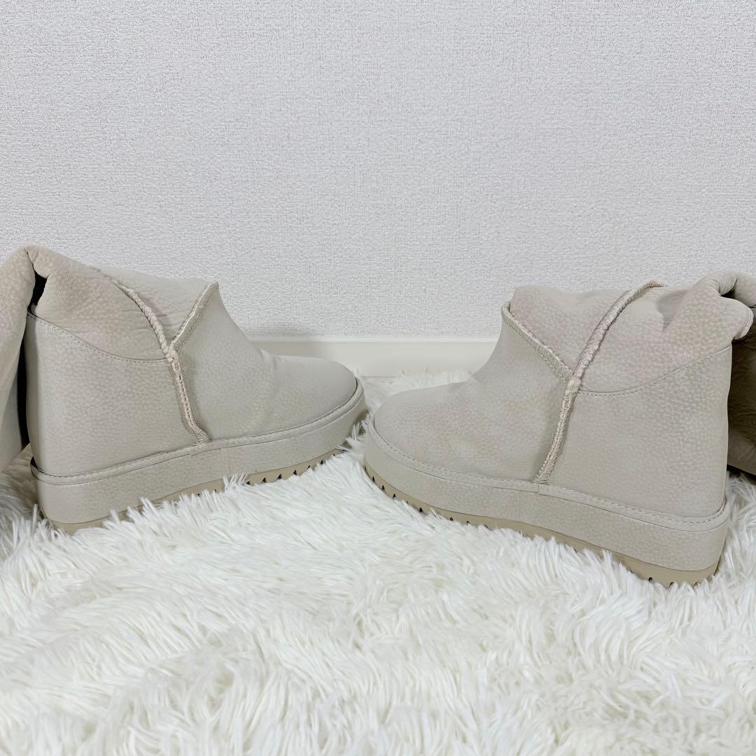 【美品】YELLO MAGNOLIA LONG BOOTS ベージュ