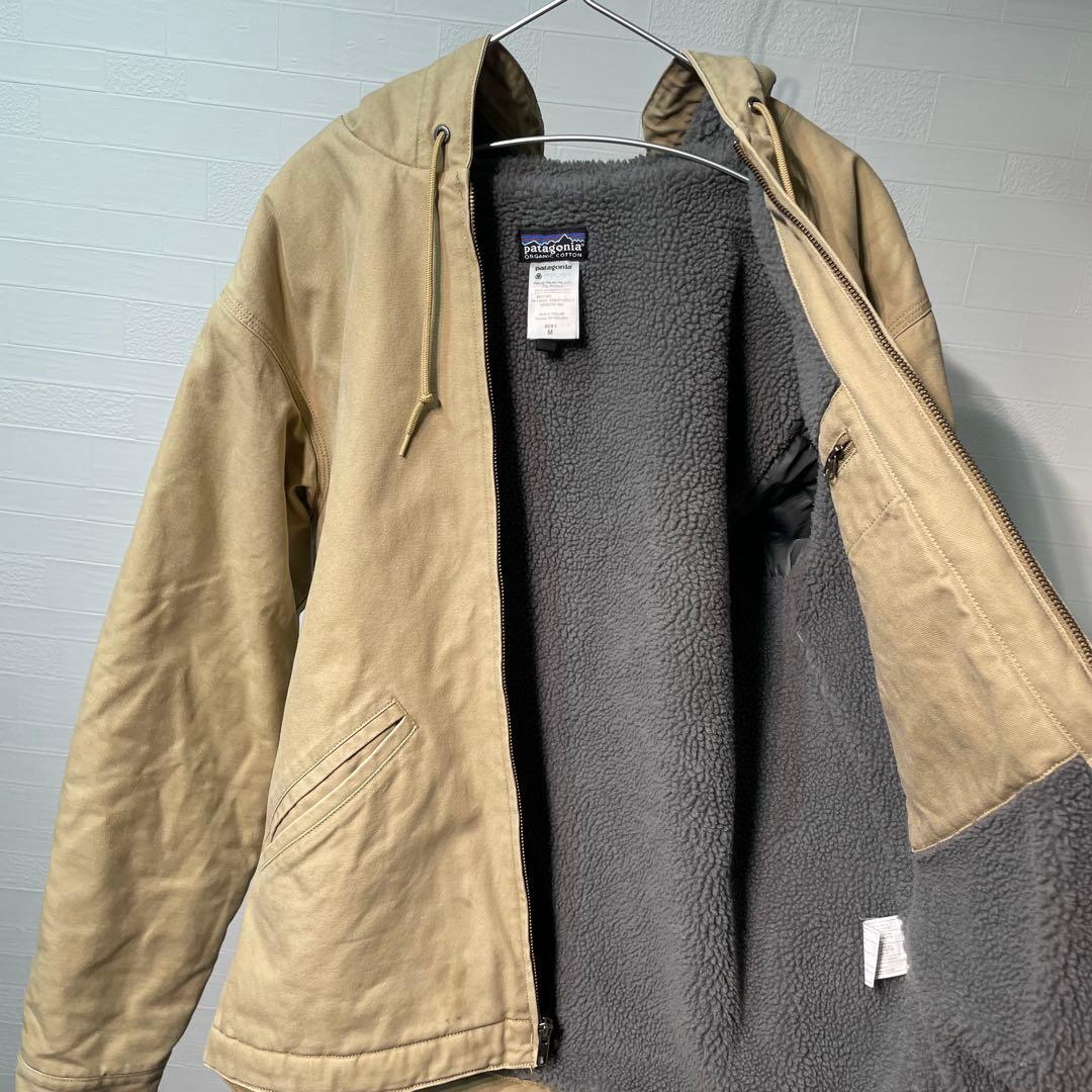 Patagonia Ms Lined Canvas Hoody 焚き火ジャケット