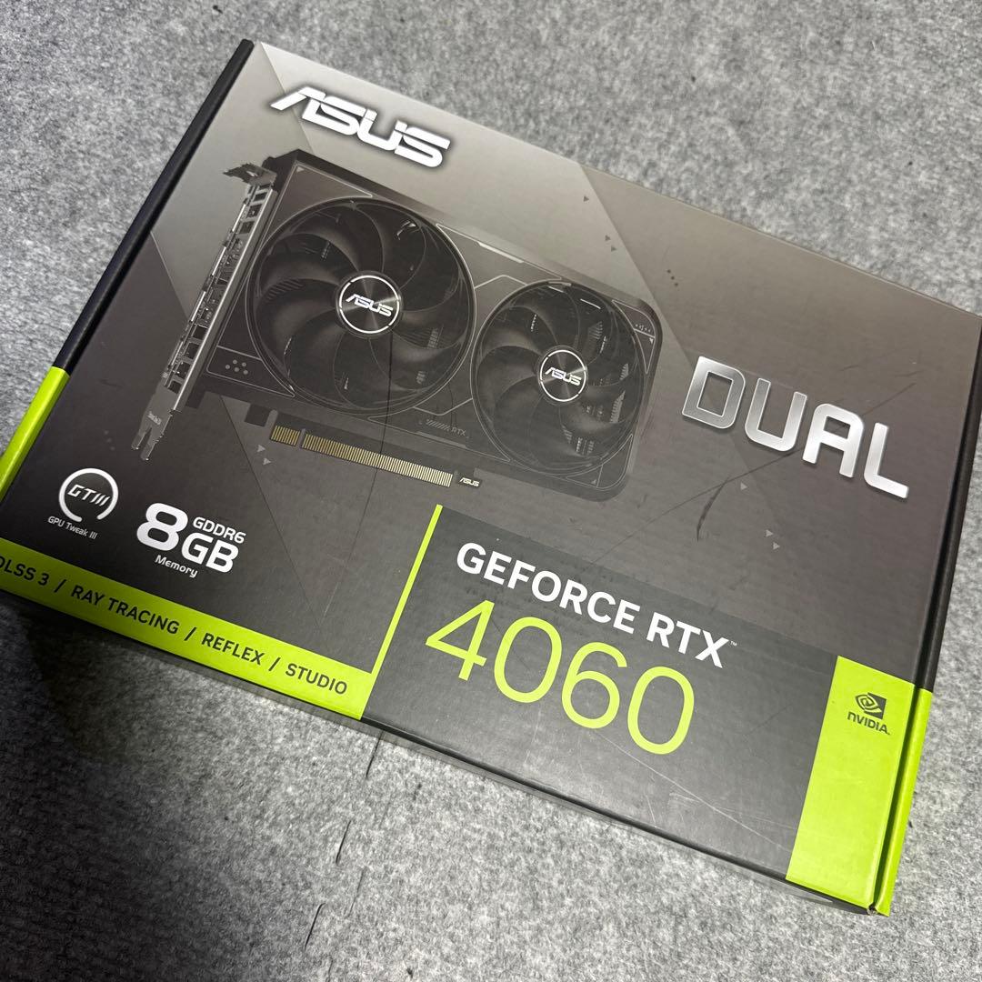 グラフィックボード・グラボ・ビデオカード ASUS GeForce RTX 4060 DUAL 8GB