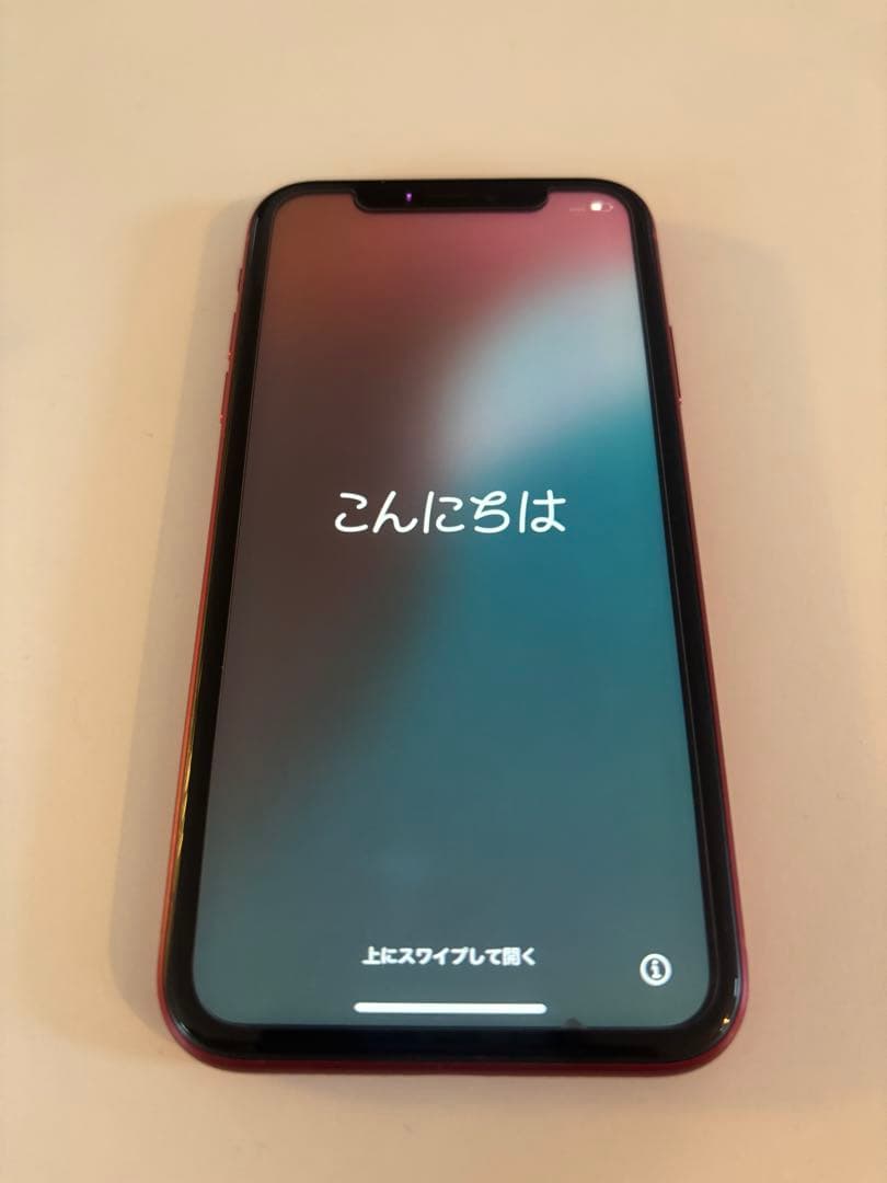 iPhoneXR 64GB レッド　本体