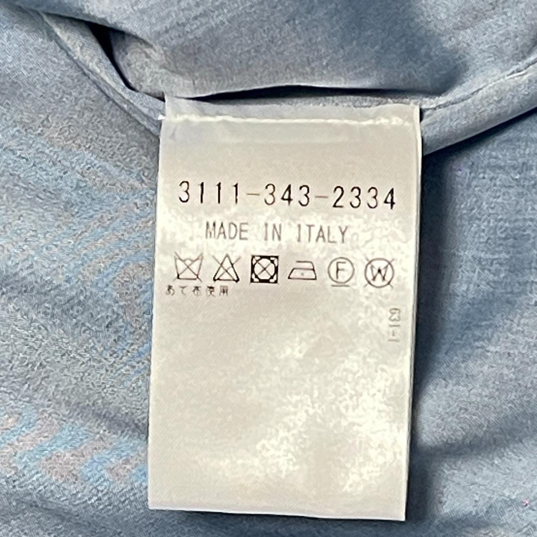 エッリコ フォルミコラ ドレスシャツ 未使用 141/2 37 ブルー