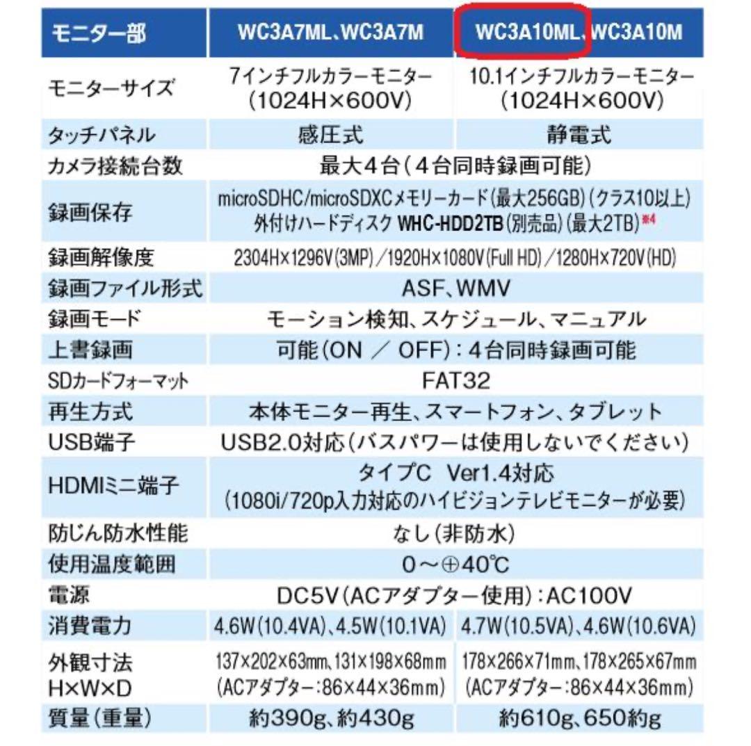 マスプロ電工 ワイヤレス防犯カメラセット(センサーライト付)