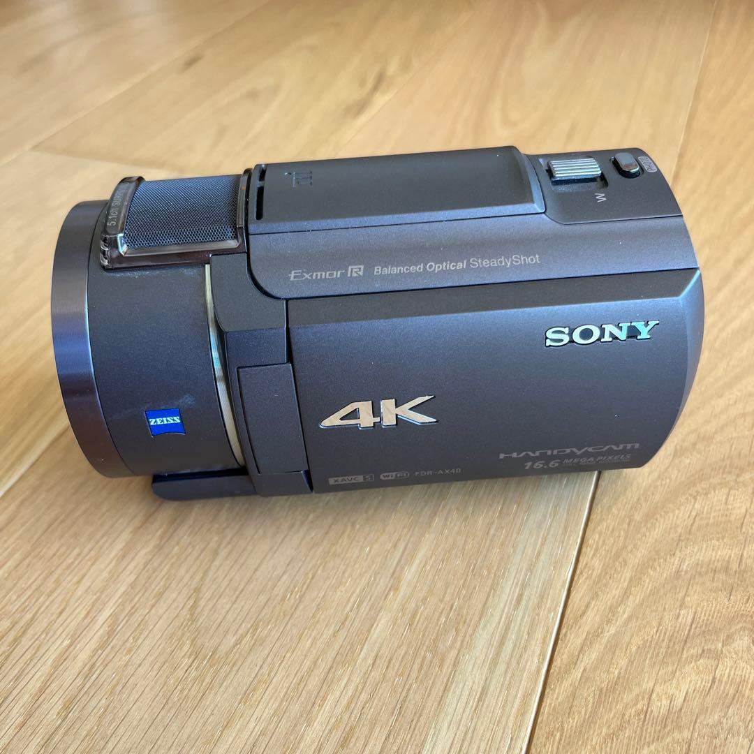 SONY デジタル4Kビデオカメラレコーダー　FDR-AX40