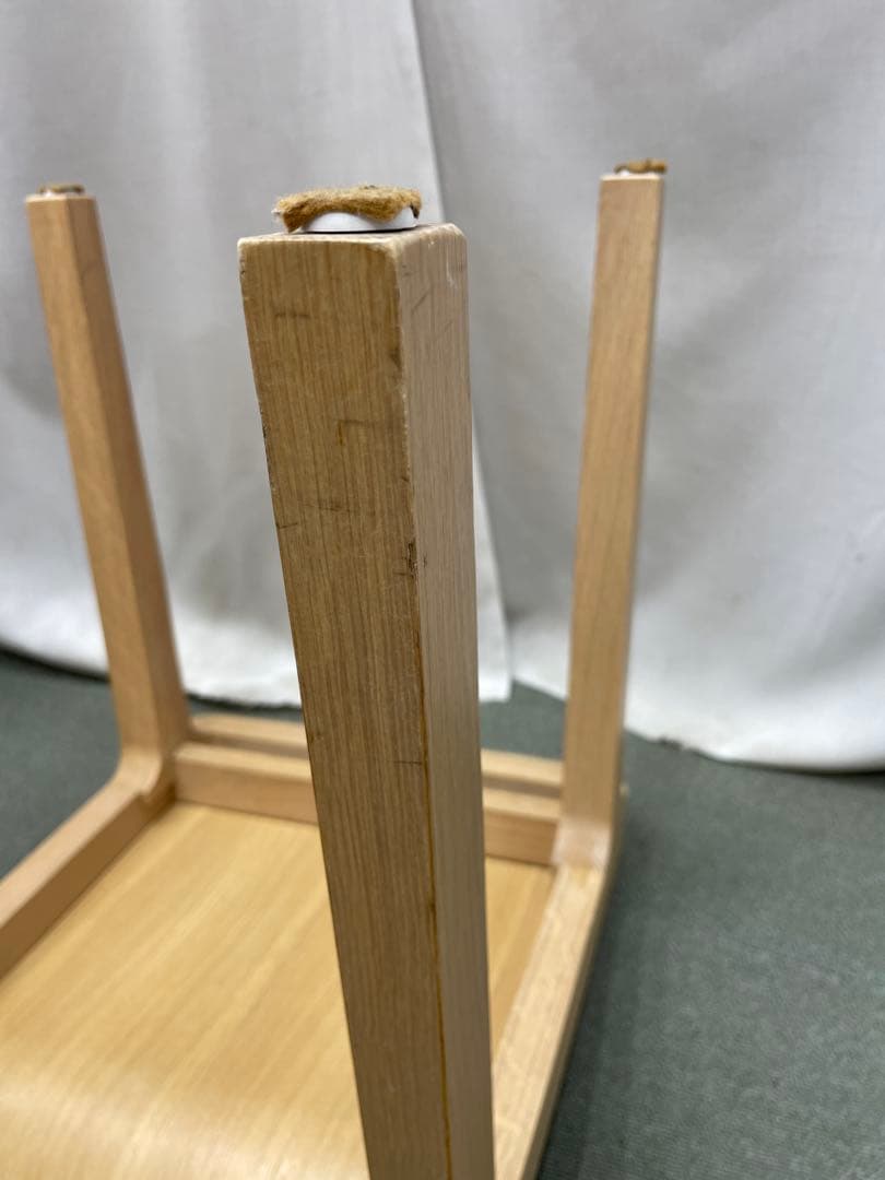 alki アルキ Emeaシリーズ ローバックチェア スツール 腰掛け オーク材