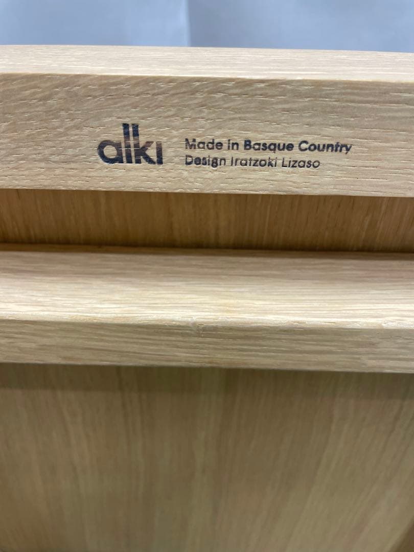 alki アルキ Emeaシリーズ ローバックチェア スツール 腰掛け オーク材