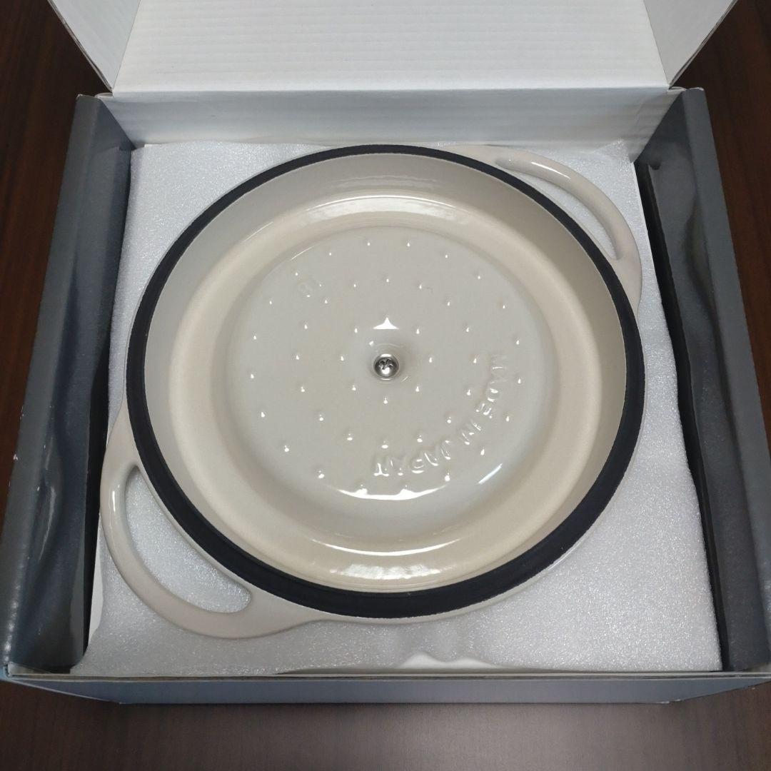 【新品未使用】vermicular oven pot round 18cm