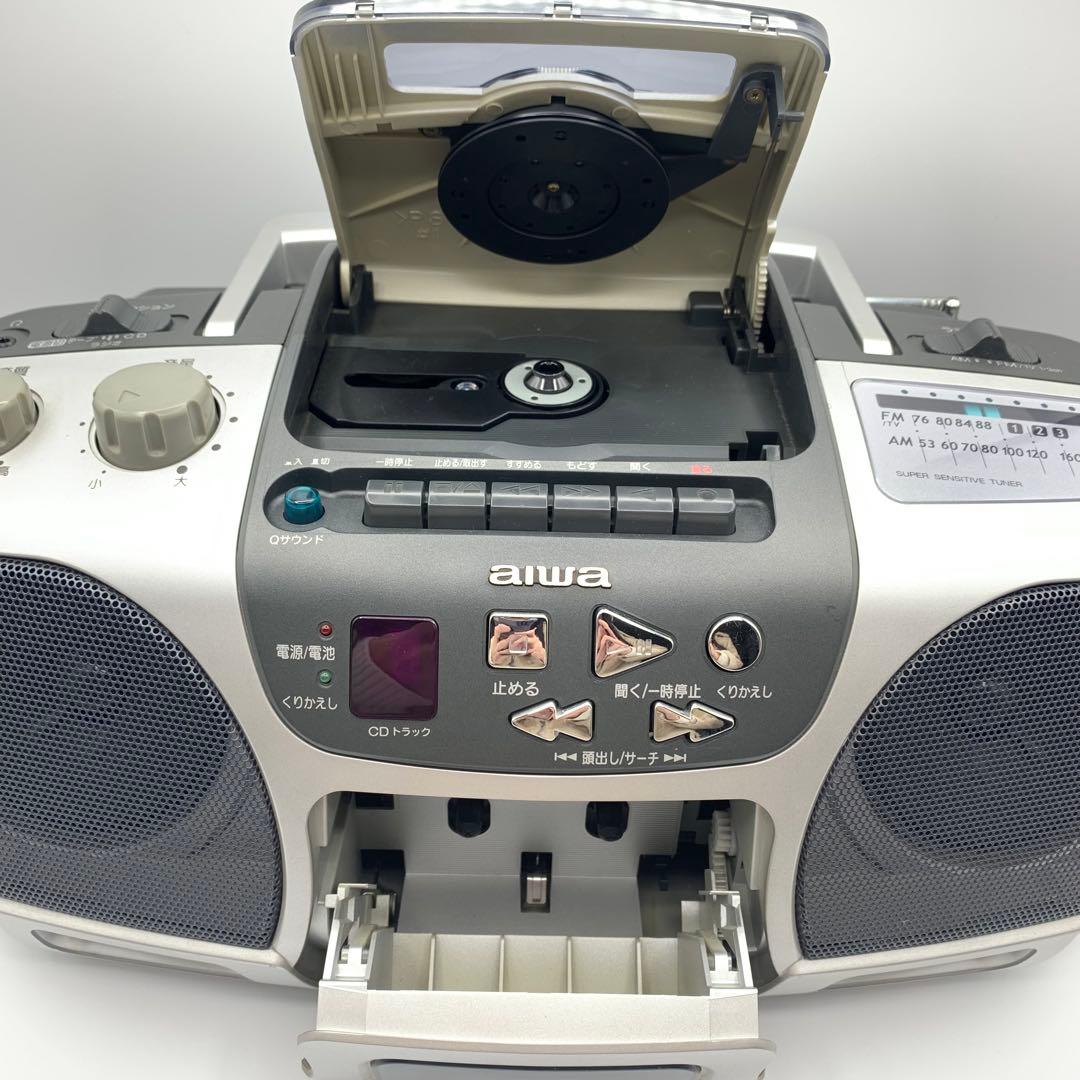 aiwa CSD-ES227 ラジカセ　昭和レトロ