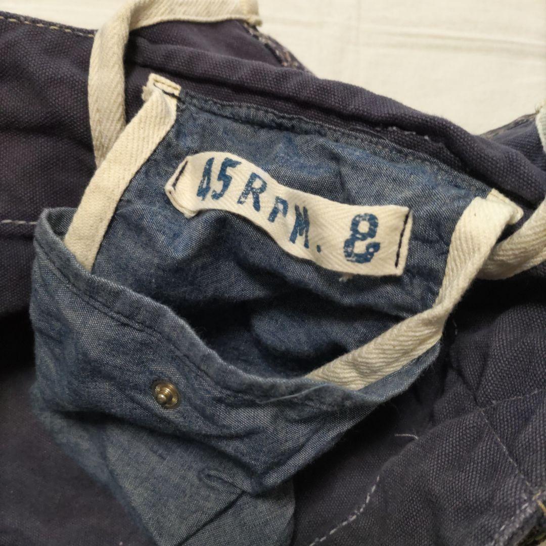 45rpm ペイズリー柄トートバッグ　大人気完売