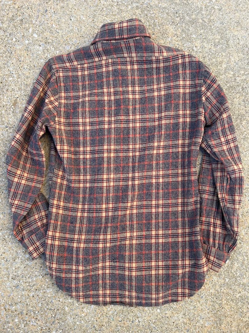 い*そ様 70's Pendletonウールネルシャツ ボードシャツ USA製