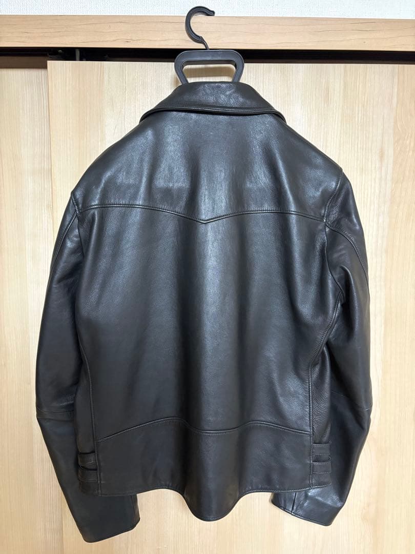GALLIS ADDICTION ブラック ダブルライダースジャケット サイズ5