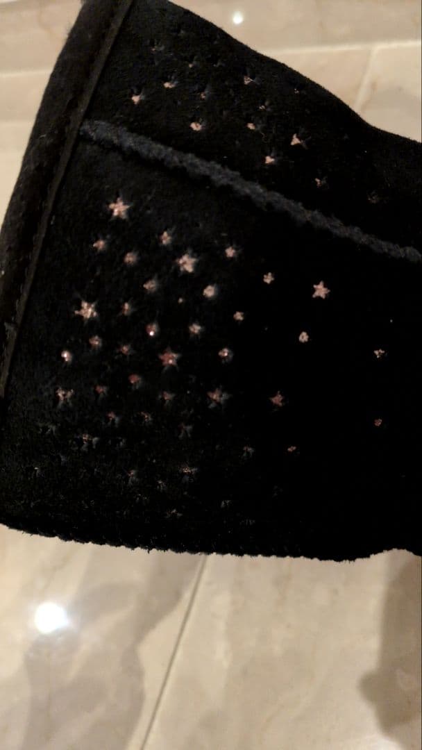 UGG ブラック ムートンブーツ　24　7