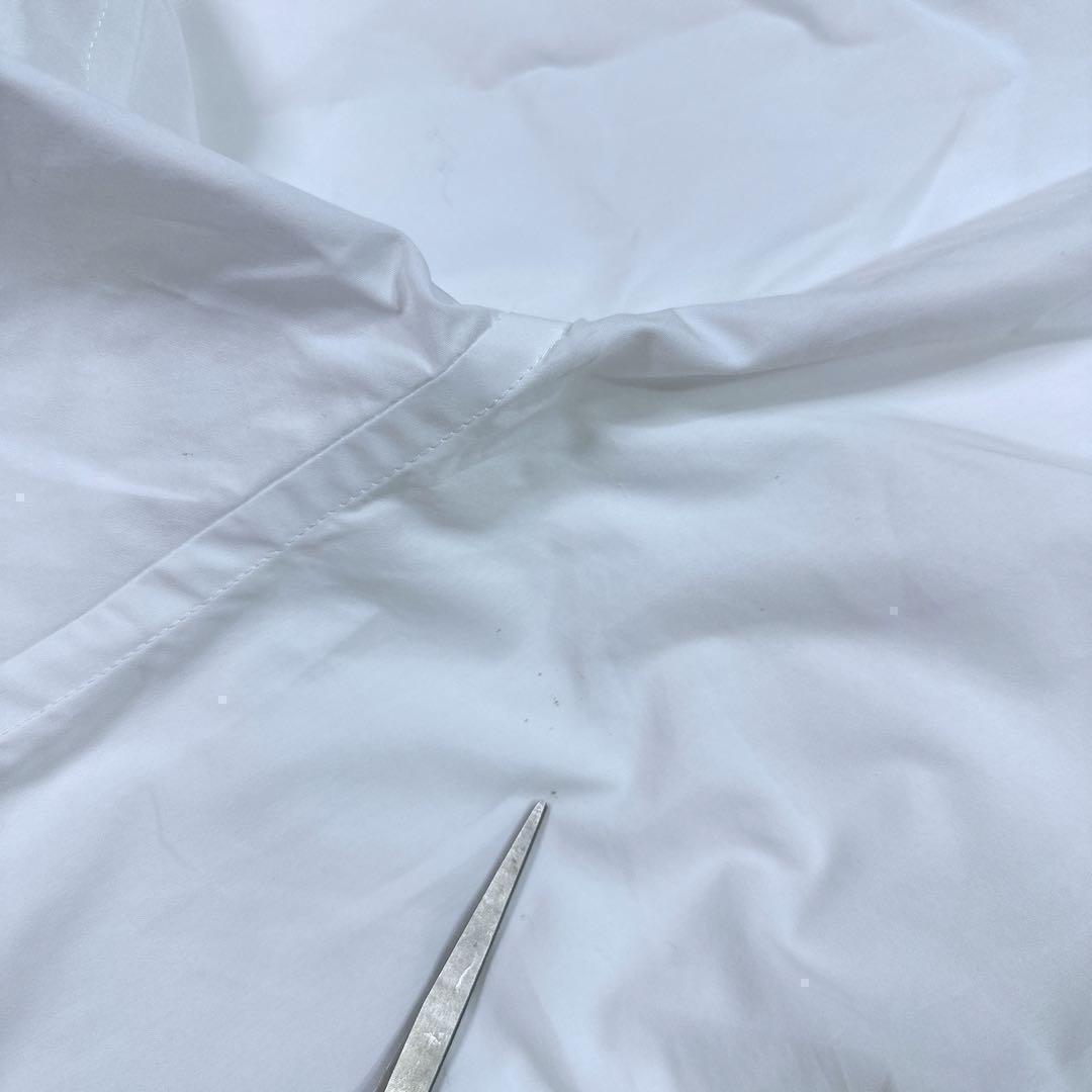 デミルクス ビームス ストール ブラウス　ボウタイブラウス ホワイト