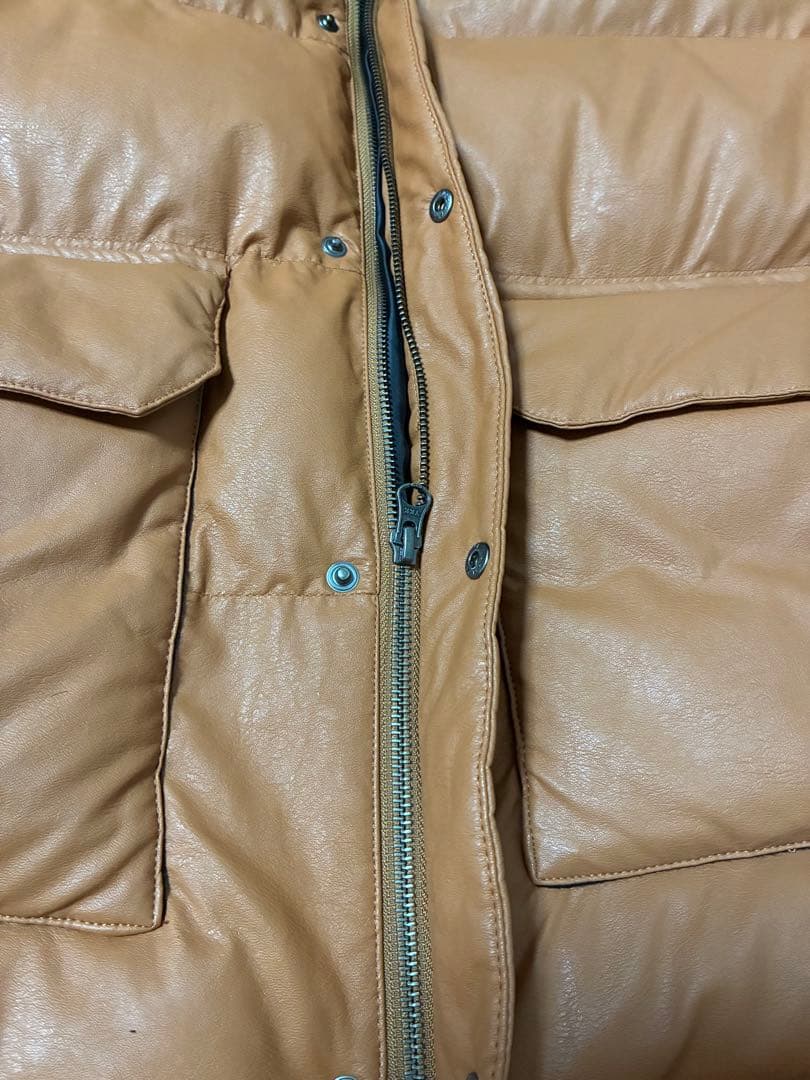 J*様 BEAMS HEART ブラウン ダウンジャケット Lサイズ　APE キ