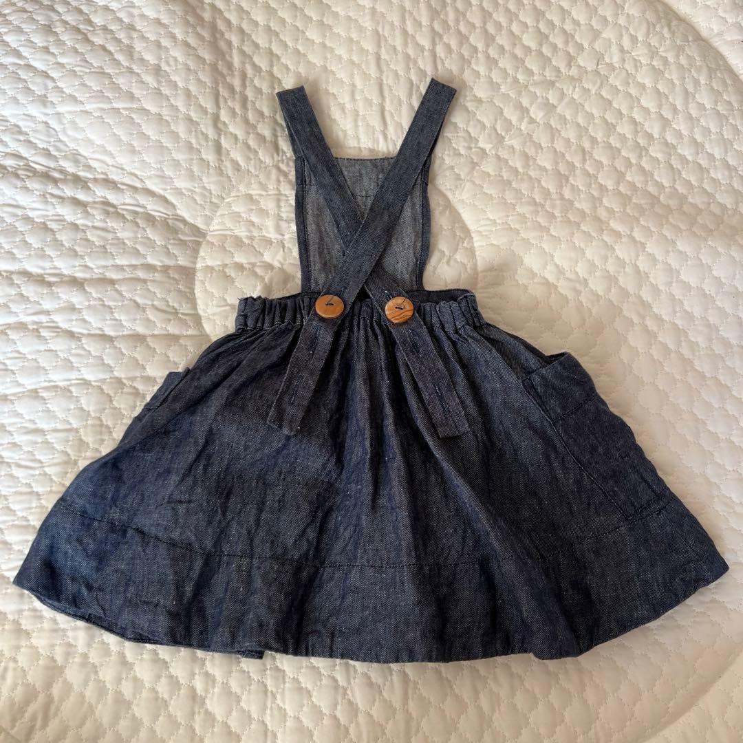 soor ploom エプロンワンピース　18/24m