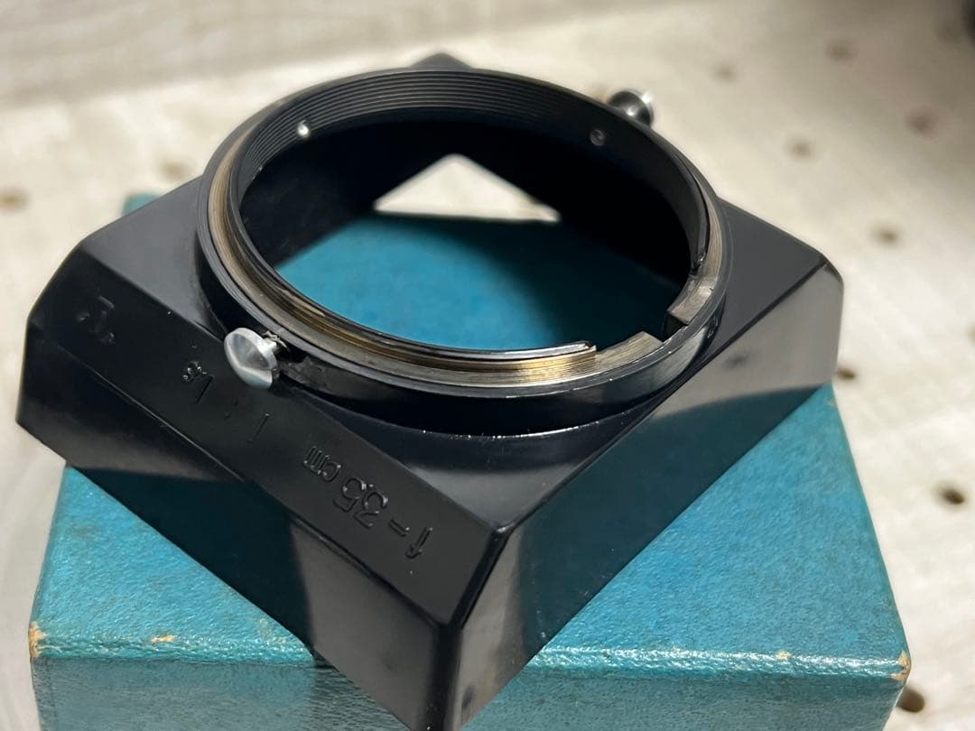W-ニッコール 35mm f1.8 ライカLマウント用 専用フード 珍品 元箱付