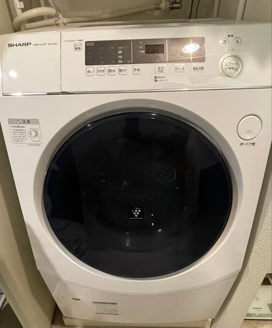 SHARP ドラム式洗濯乾燥機 ES-H10E 2021年製