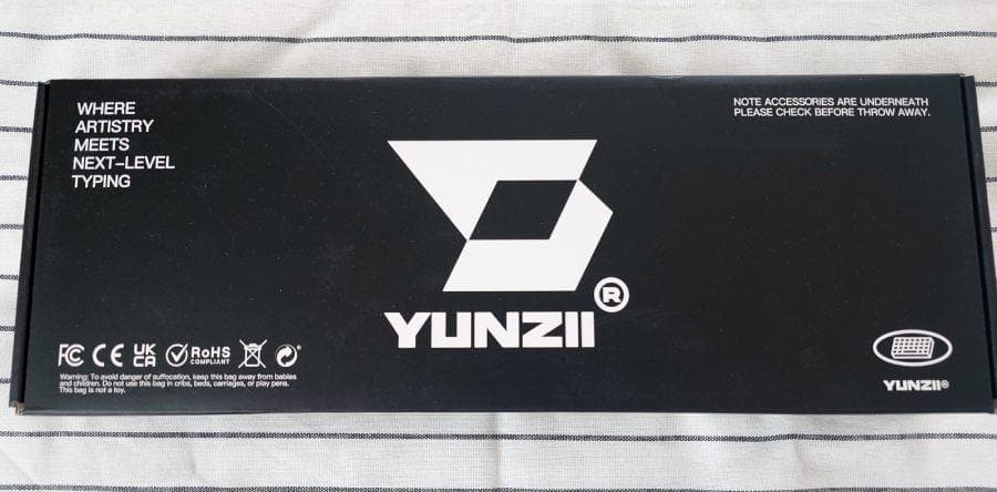 YUNZII X71 メカニカルゲーミングキーボード ピンク 美品