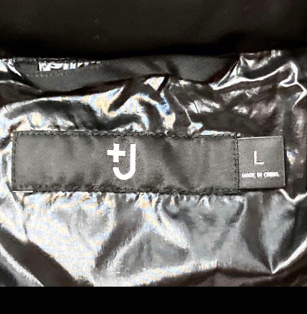 ユニクロ+J ダウンボリュームジャケット黒 L