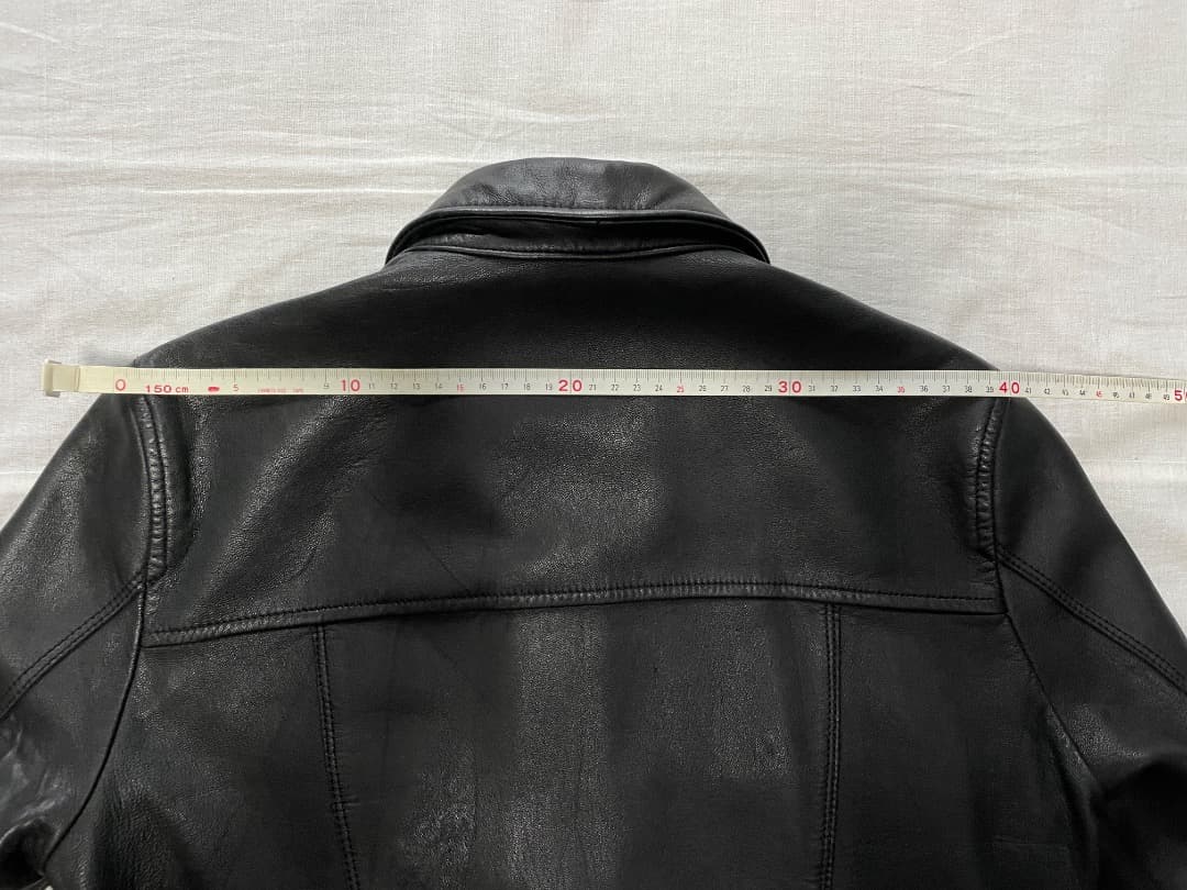 ナノユニバース シープスキン 羊革 シングス ライダースジャケット
