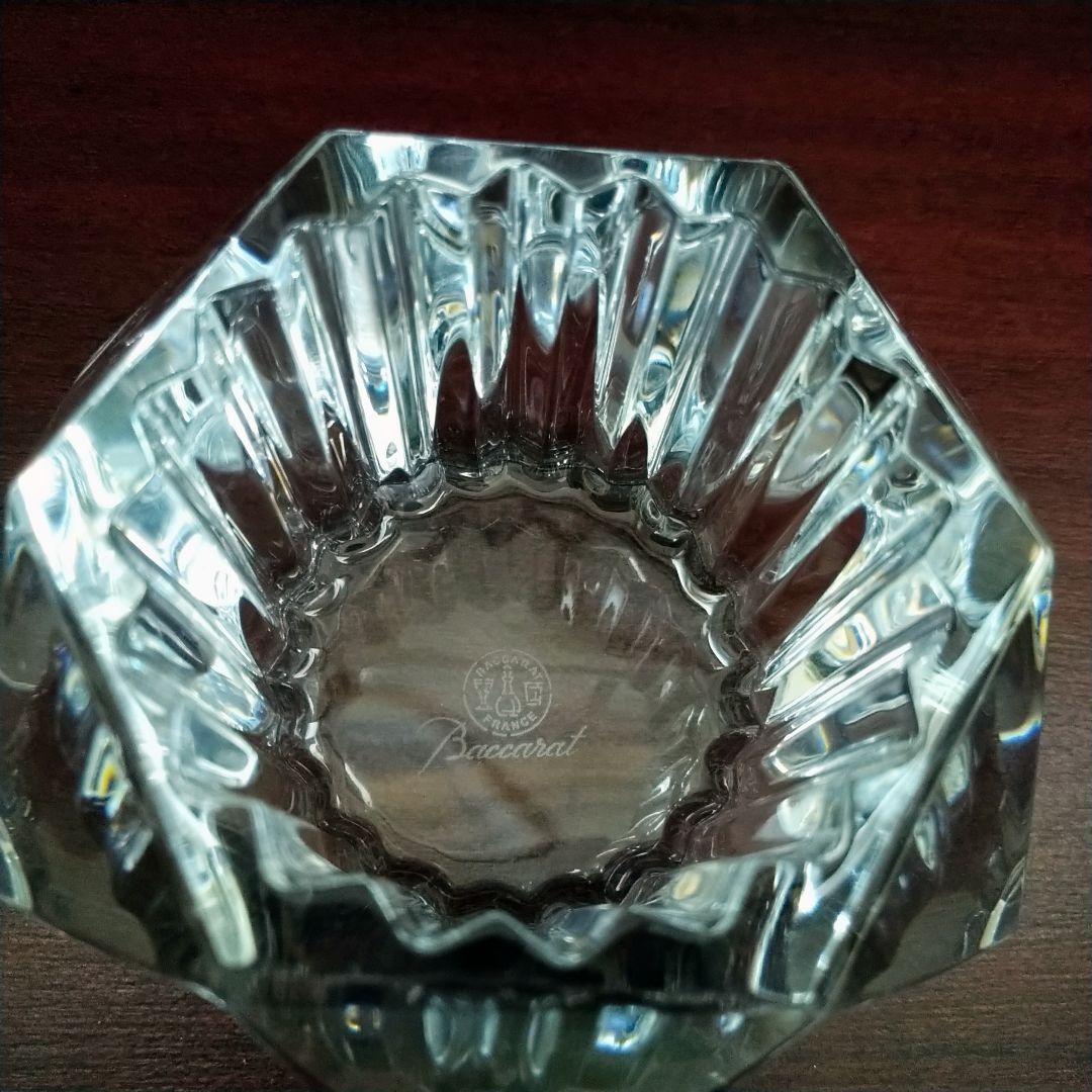 未使用　バカラ　キャンドルホルダー　Baccarat