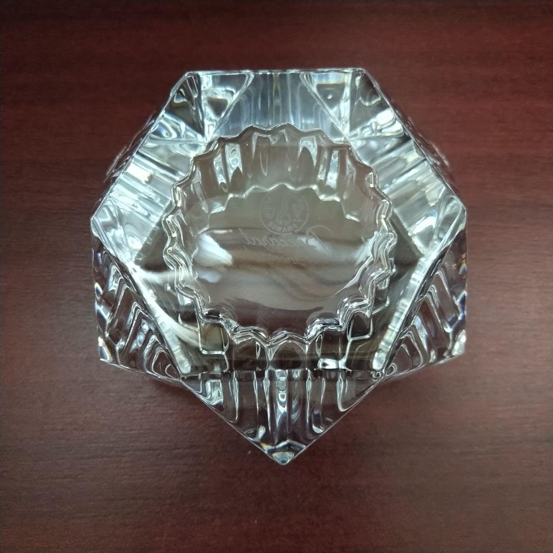 未使用　バカラ　キャンドルホルダー　Baccarat