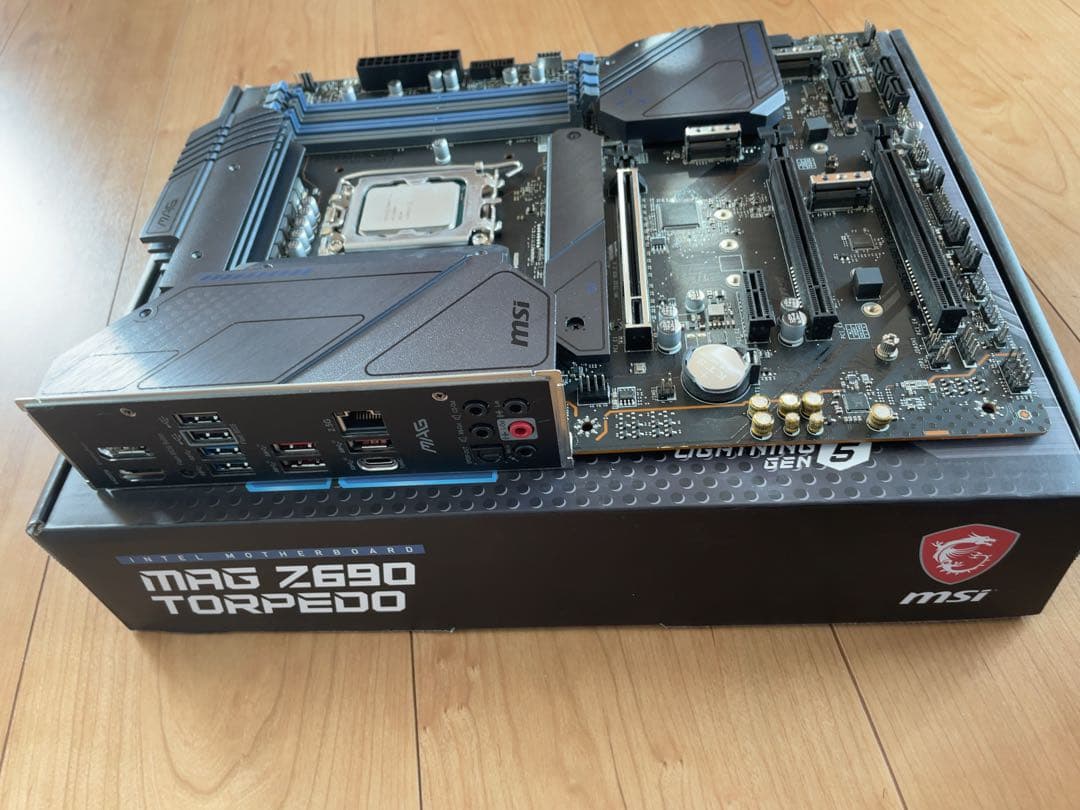 【動作確認済】Core i9-12900K + MSI Z690マザーセット
