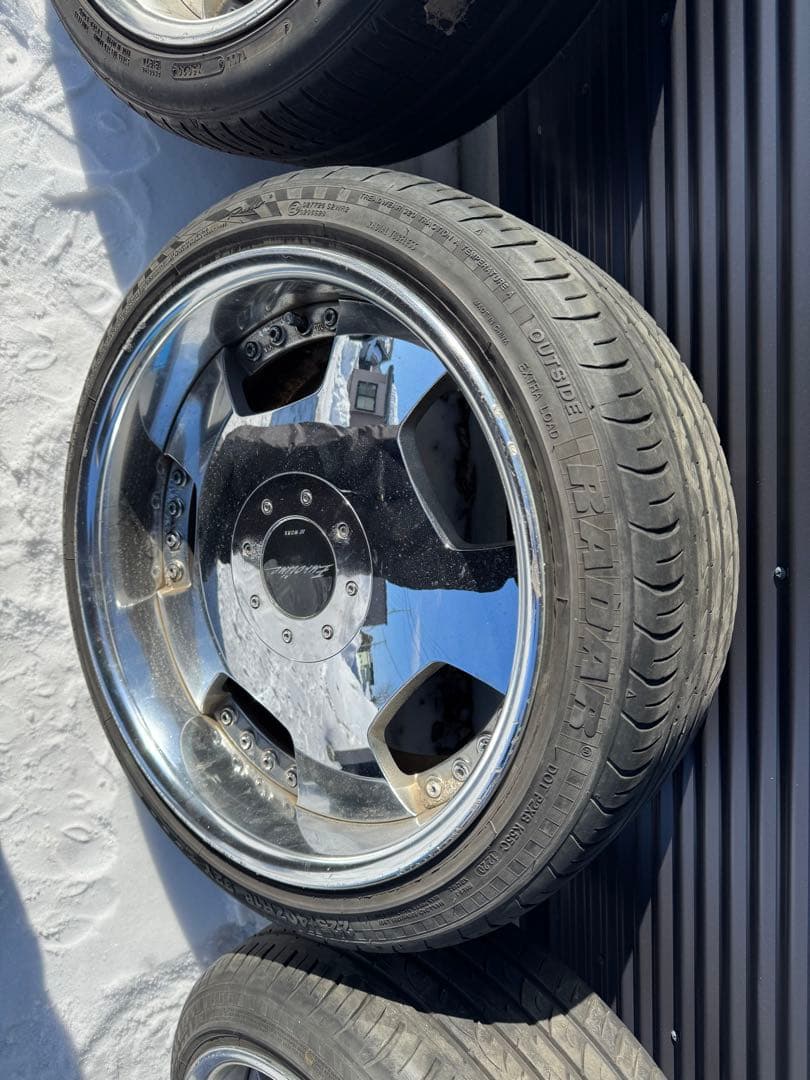 yyy　18インチ work ユーロライン　深リム