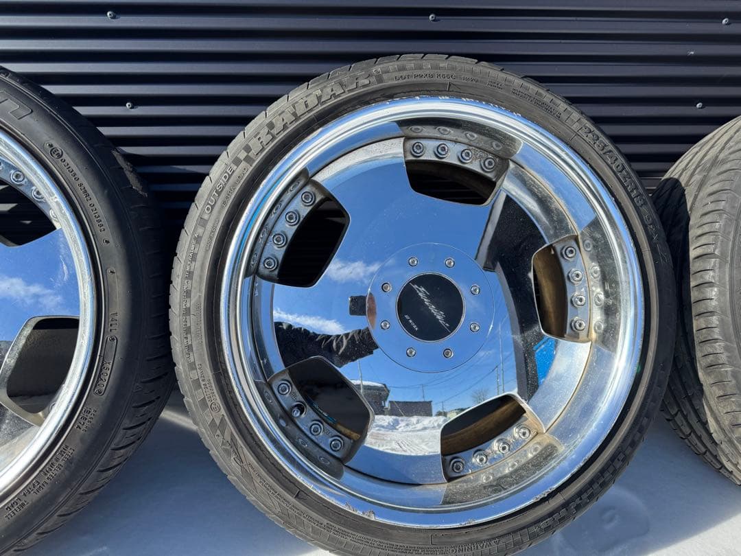 yyy　18インチ work ユーロライン　深リム