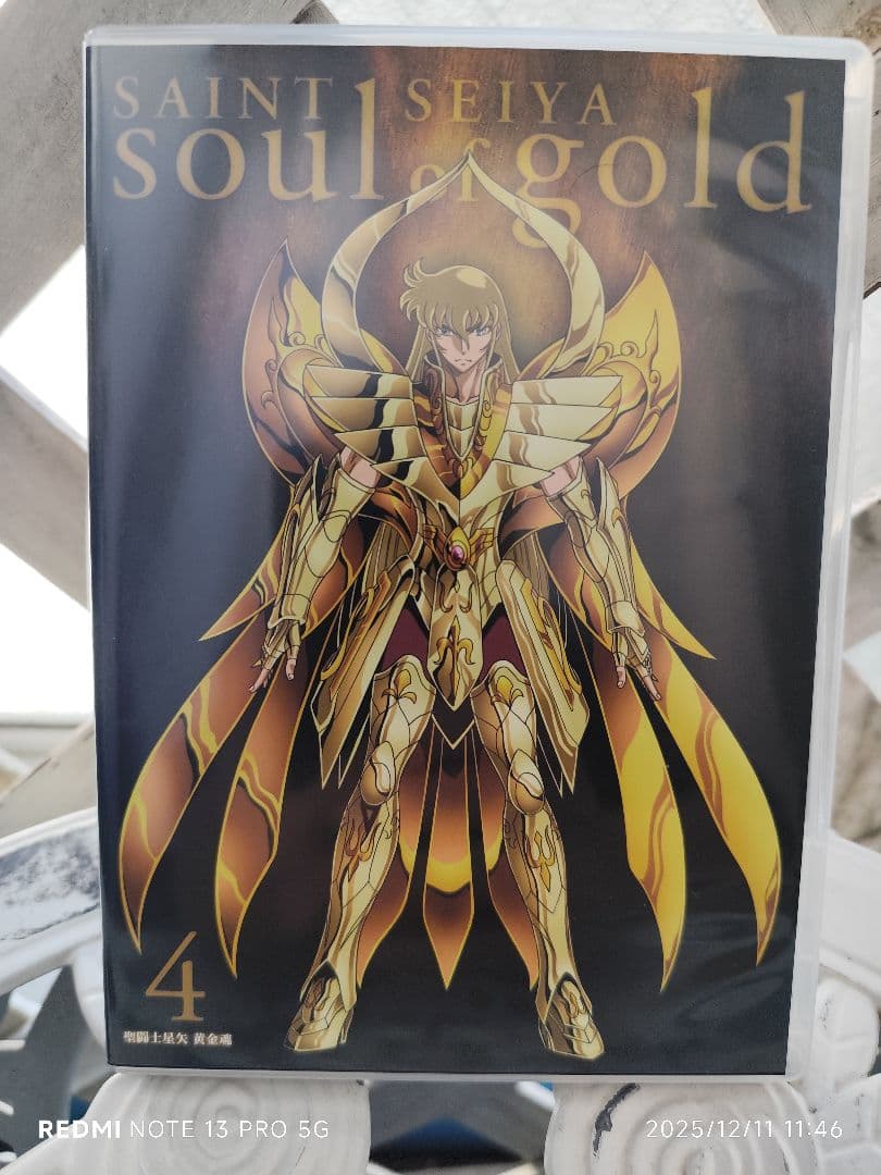 聖闘士星矢黄金魂DVD全６巻set　オマケ付き♪