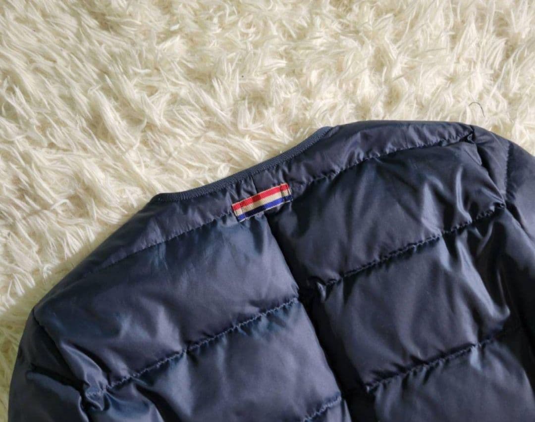 美品 マッキントッシュフィロソフィー フレンチダックダウン ノーカラー