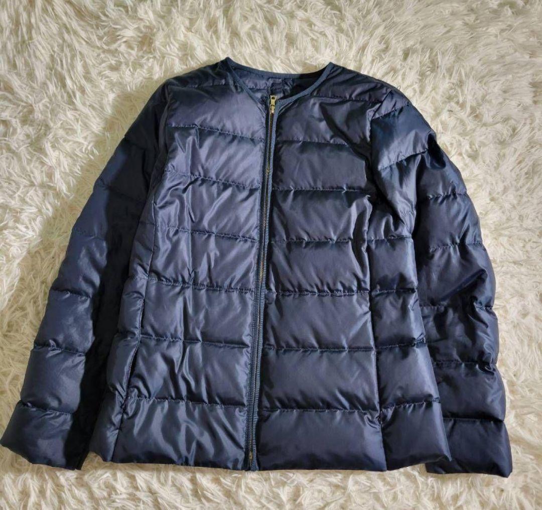 美品 マッキントッシュフィロソフィー フレンチダックダウン ノーカラー