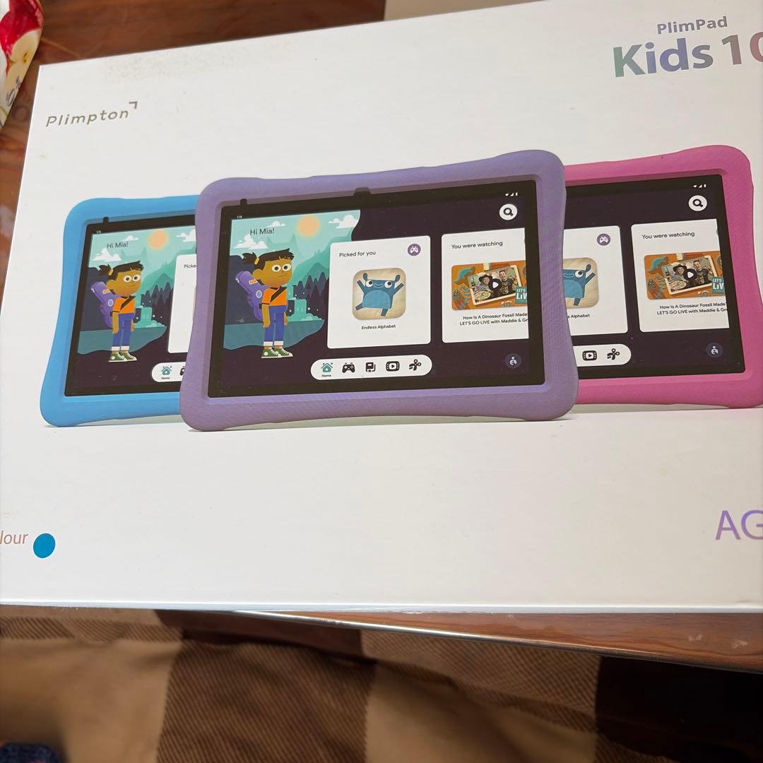 PlimpPad Kids 10 タブレット ブルー