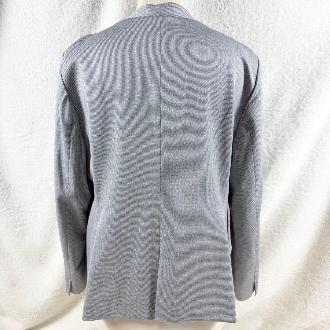 【極美品】INDIV インディヴィ パンツスーツセットアップ グレー 44