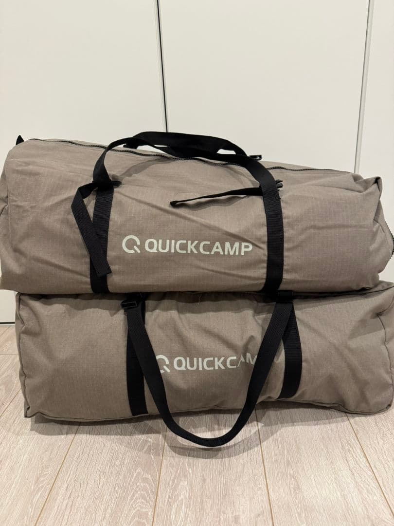 QUICKCAMP TC ワンポールテント グレー QC-TCT440