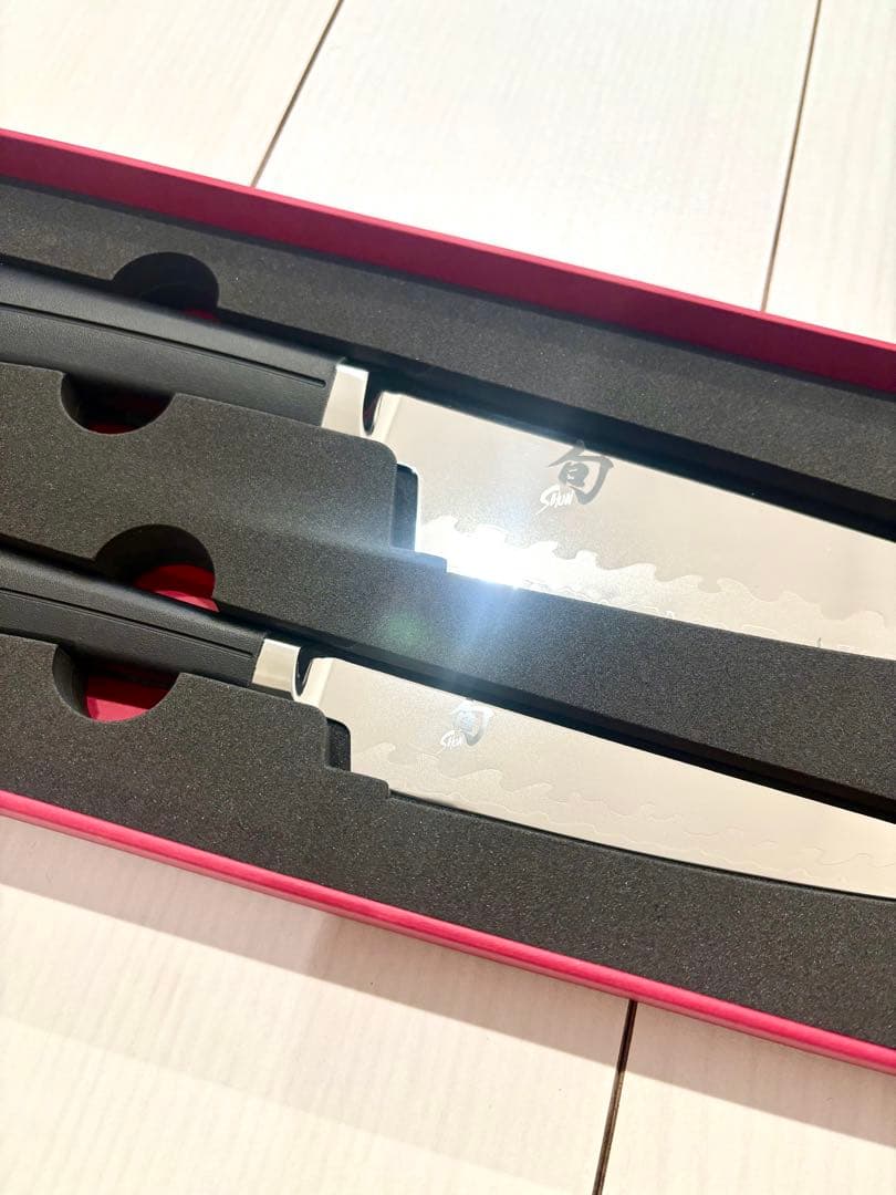 【新品未使用】貝印 旬Sora ナイフ 三徳包丁2点セット