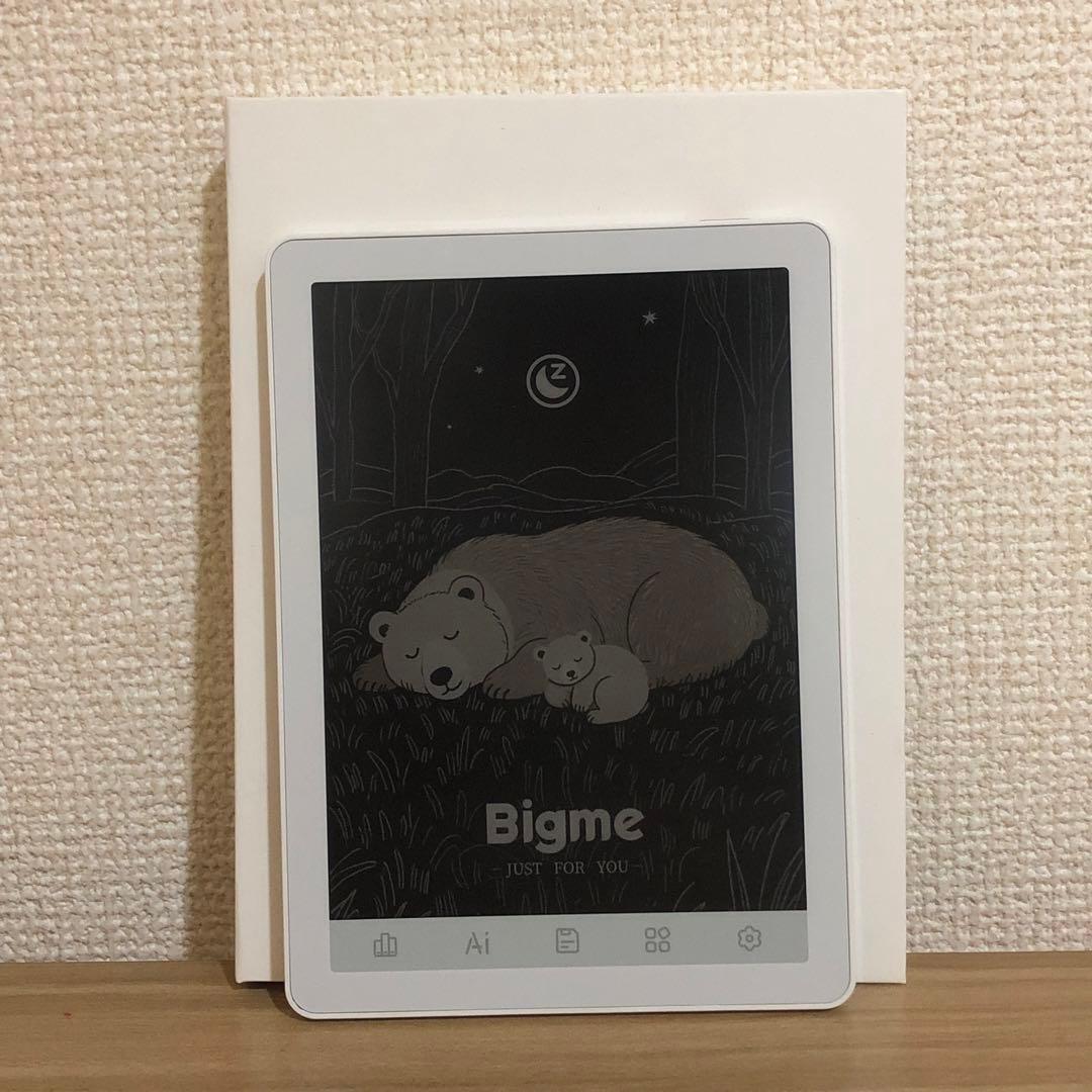 Bigme B6 カラー電子書籍リーダー、4GB+64GB 6インチ　白
