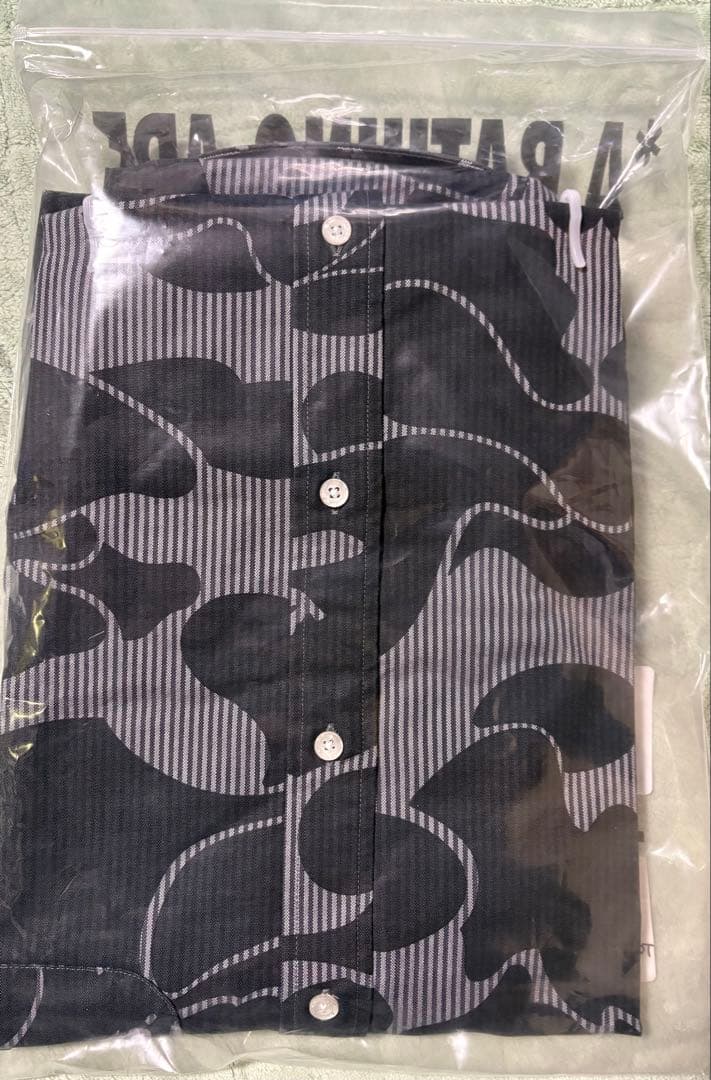 トップス A BATHING APE CAMO RELAXED FIT SHIRT 2XL