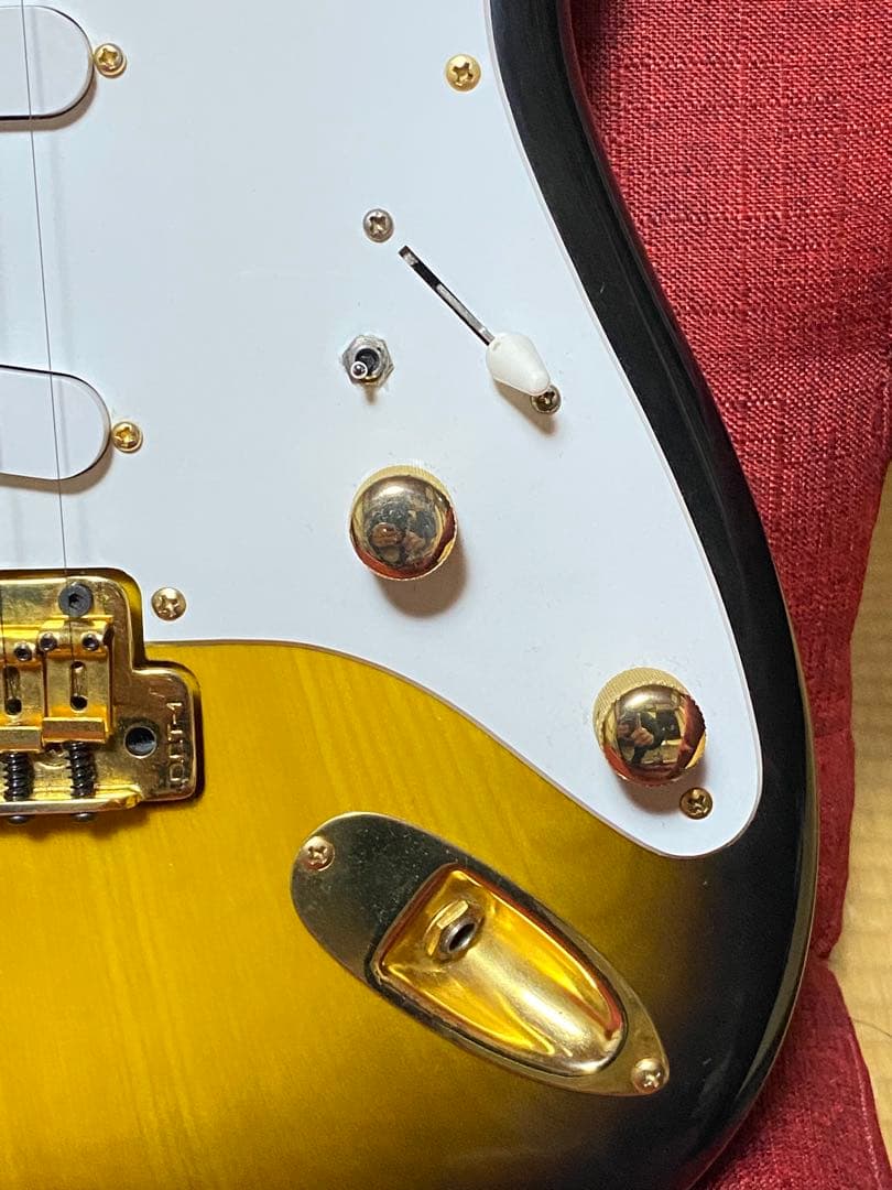 【動作OK】FERNANDES THE FUNCTION ストラトゴールドパーツ