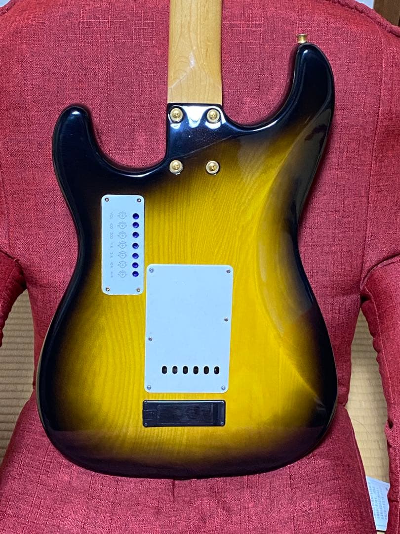 【動作OK】FERNANDES THE FUNCTION ストラトゴールドパーツ