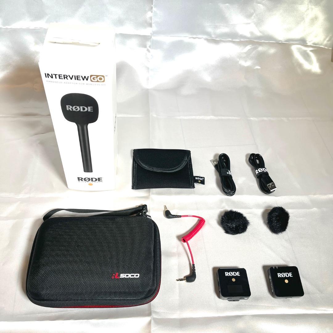 RODE Wireless GO ソフトケースとInterview GO付き