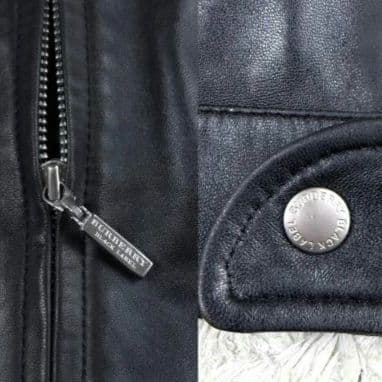 BURBERRY BLACKLABELラムレザージャケットシングルライダー　L