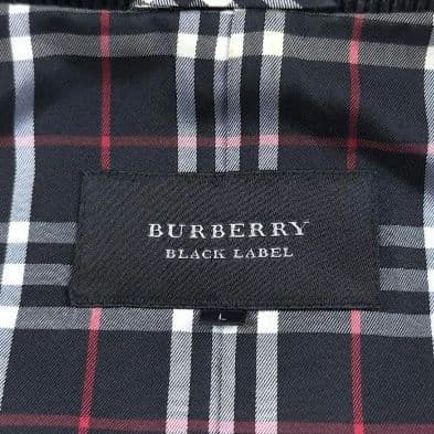 BURBERRY BLACKLABELラムレザージャケットシングルライダー　L