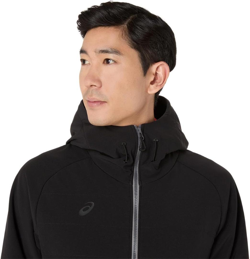 [アシックス] ハイブリッド中わたフリースフーディー 2031F172