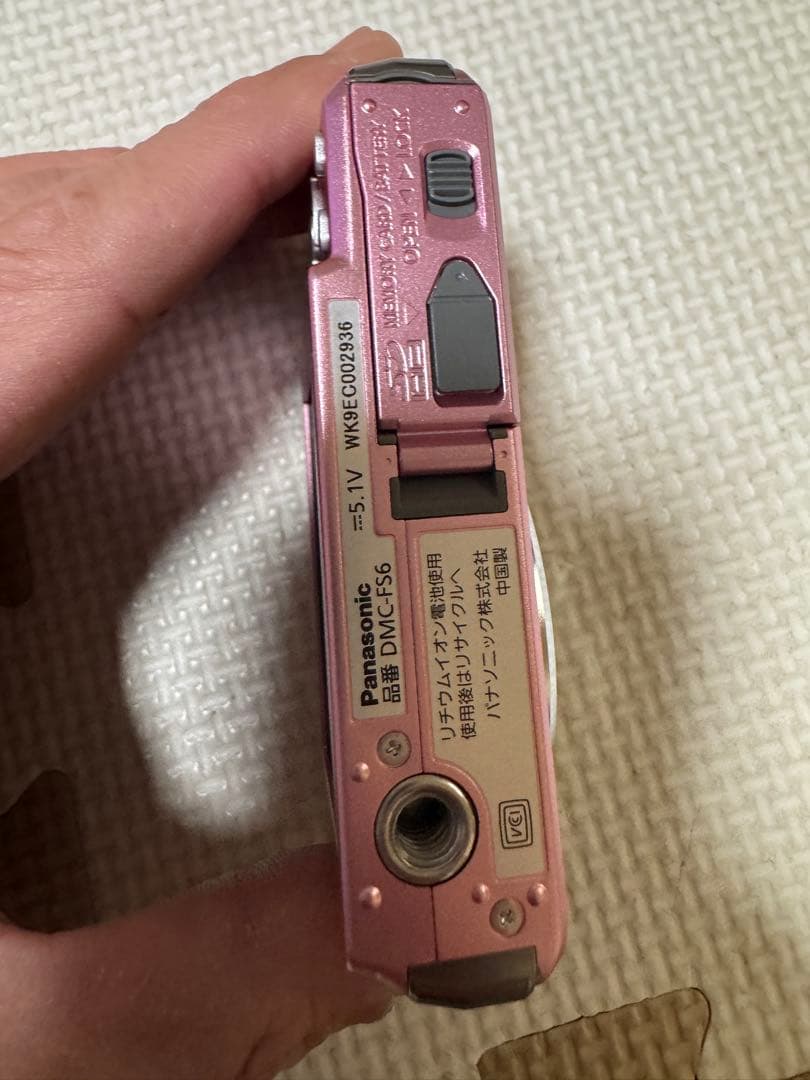 【超美品】大人気のピンクLUMIX DMC-FS6 810万画素 早い物勝ち