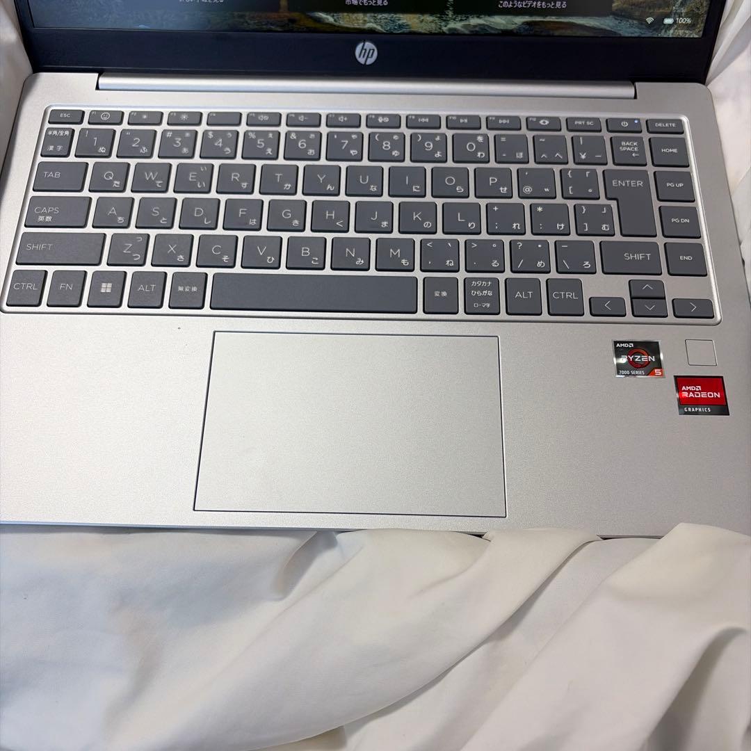 HP ノートパソコン　ノートPC amd ryzen 5 7530u